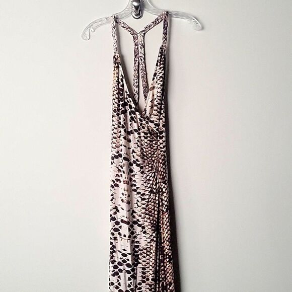 NEW Mara Hoffman XS Maxi Dress Snake Animal Tank Long Boho BodyCon Sexy Backless - Picture 3 of 11